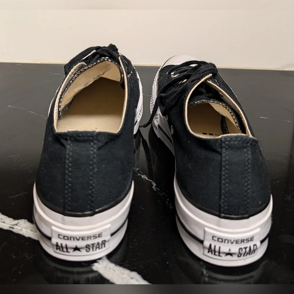 Converse Chuck Taylor All Star Lift OX Low Top Sneakers Size 10 Used Exc - Picture 8 of 11